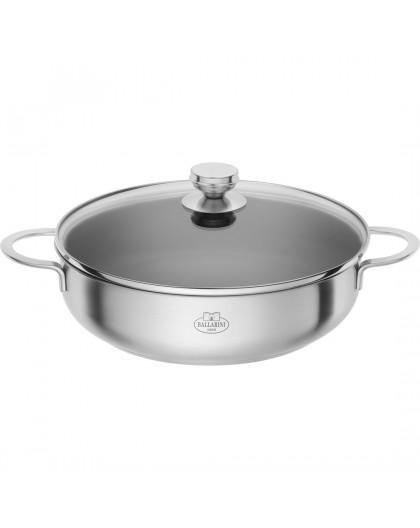 BALLARINI ANCONA sügavale mittenakkuva praepannile 2H koos kaanega, 28 cm