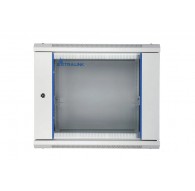 Extralink Rackmount cabinet 9U 600x600 Gray wall mounted