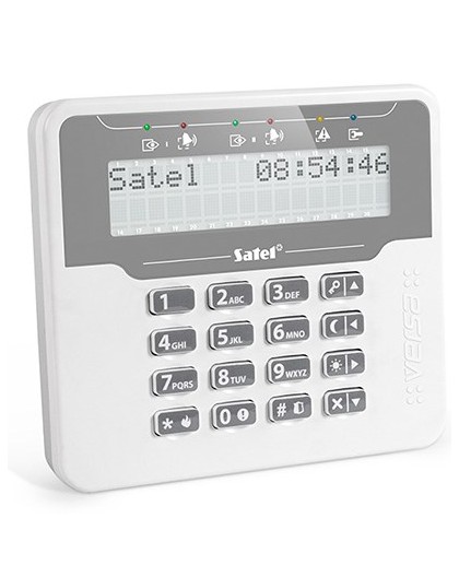 Satel VERSA-LCDM-WH security access control system Grey, White