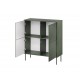 Cama 4D chest of drawers TRESSE 100x40x110 matte green