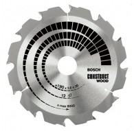 BOSCH SAW CONSTRU. WOOD 300x30x20z x3,2 MATT. WITH NAILS