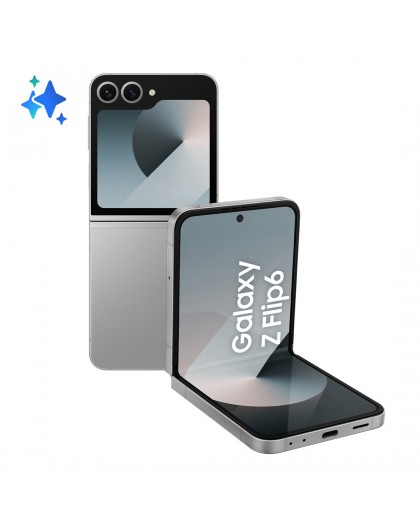 Samsung Galaxy Z Flip6 17 cm (6.7") Dual SIM Android 14 5G USB Type-C 12 GB 256 GB 4000 mAh Hõbe
