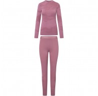 VIKING Gasher Lady Set Merino women's underwear, size S, pink