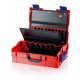 Knipex 00 21 19 LB tool storage case Black, Red ABS synthetics