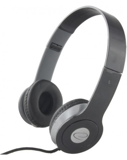 Esperanza EH145K headphones/headset Wired Head-band Music Black