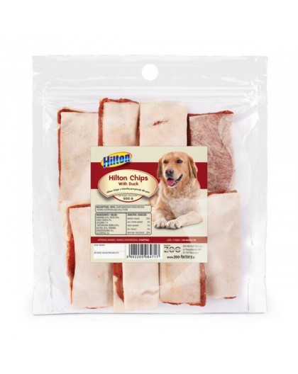 HILTON Chips with duck - dog treat - 500g