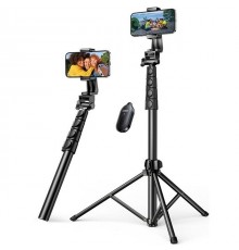 Ugreen selfie stick with stand and remote control LP680 1.8m (black)