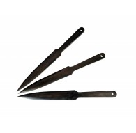 Sports throwing knives KAL22 LIDER 3pcs black