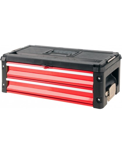 Yato YT-09107 small parts/tool box Metal Black, Red