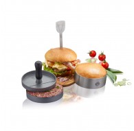 GEFU BBQ G-89494 - 3-piece burger set