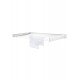 Leifheit 83305 laundry drying rack/line Wall-mounted rack White