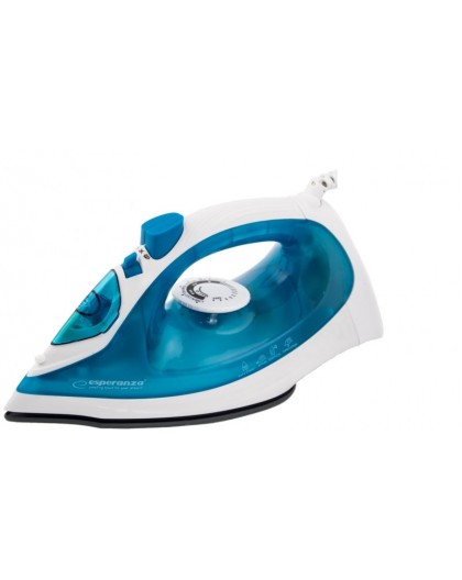 Esperanza EHI002 iron Steam iron Ceramic soleplate Blue,White 2200 W
