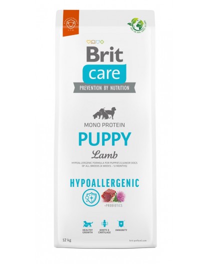 BRIT Care Hypoallergenic Puppy Lamb - dry dog food - 12 kg