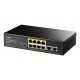 Cudy GS1010P network switch Gigabit Ethernet (10/100/1000) Power over Ethernet (PoE) Desktop/Wall-Mounting Black