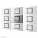 Neomounts WL95-800BL1 Videowall seina kinnitused 42-70" - välja tõmmatav - max 35 kg