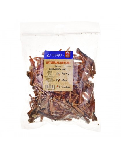 PETMEX dog chew Chicken paw - 1 kg