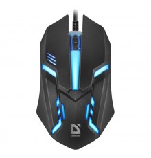 МЫШЬ DEFENDER CYBER MB-560L ЧЕРНАЯ 7 ЦВЕТОВ 1200DPI 3P
