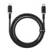 Baseus Dura Type C fast charging cable for iP 20 W 1 m Black, Gold