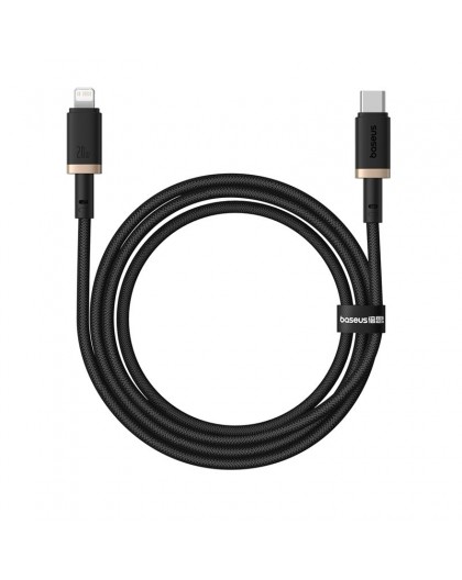 Baseus Dura Type C fast charging cable for iP 20 W 1 m Black, Gold