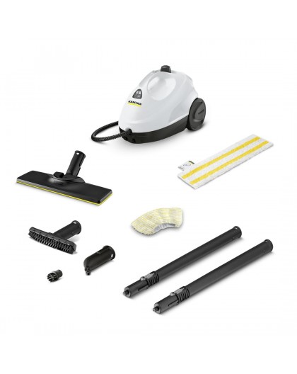 Kärcher SC 2 EasyFix Cylinder steam cleaner 1 L 1500 W Black, White