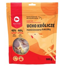 MACED Duck with rabbit ear - dog chew - 500g