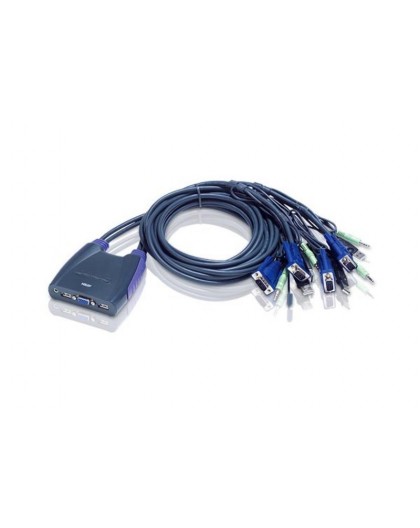 ATEN 4-Port USB VGA KVM Switch with Audio