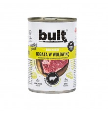 BULT Rich in beef - wet dog food - 400g