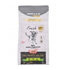 BIOFEED Euphoria Fresh täiskasvanud keskmise ja suure koera Türgi lambaliha - kuiva koeratoit - 2kg