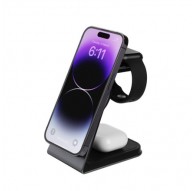 Fixed | MagPowerstation ALU stand with wireless charging 3 in 1 | FIXMPOS-AL-GR