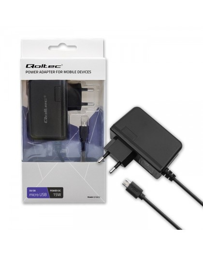 Qoltec 51022 mobile device charger Black Indoor