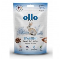 OLLO Air Dried Training Rabbit Cubes - dog treat - 80g