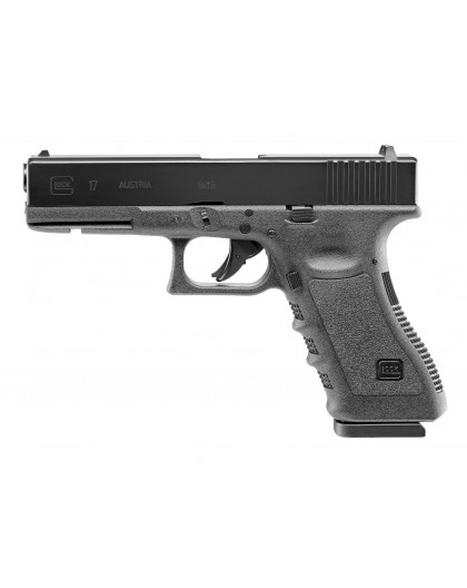 GLOCK 17 4.5 BB/Diabolo 4x8-shot air pistol. BlowBack CO2