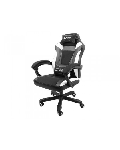 FURY Avenger M+ Universal gaming chair Padded seat Black, White