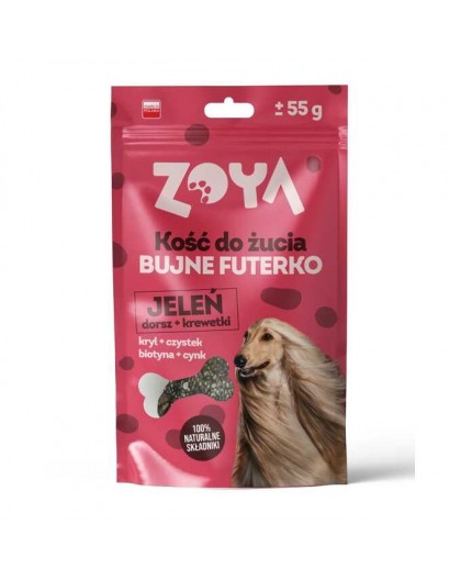 ZOYA Chewing bone Deer - dog treat - 55g