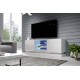 Cama TV cabinet QIU 160 MDF white gloss/white gloss