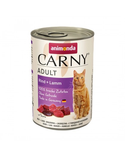 ANIMONDA Carny Adult Beef and lamb - wet cat food - 400g