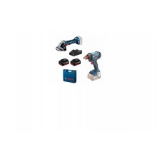 BOSCH. COMBO KIT 18V (GDX 180-LI + GWS 180) 2x4.0Ah %%%