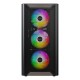 Wooden PC Case Montech XR, Midi-Tower, ATX, ARGB