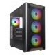 Wooden PC Case Montech XR, Midi-Tower, ATX, ARGB