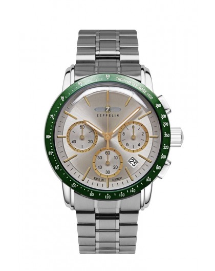 Zeppelin New York 8878MB5 watch, quartz 42mm