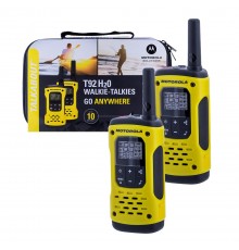 MOTOROLA RADIOTELEFON T92 H2O walkie-talkie 16 channels 2 pc(s) Black, yellow