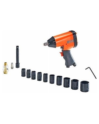 B&D IMPACT WRENCH 1/2"+SOCKETS UD.10pcs. ........