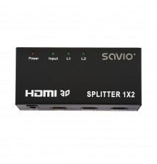 Savio CL-42 video splitter HDMI 2x HDMI
