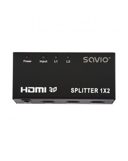 Savio CL-42 video splitter HDMI 2x HDMI