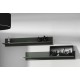Cama set of two shelves 125cm SOHO black matte