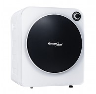 GreenBlue GB410 Electric Tumble Dryer 3kg 830W Vented 5 Drying Programs Compact Table Top Contertop Wall Moountable Portable wit