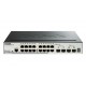 D-Link | Stackable Smart Managed Switch with 10G Uplinks | DGS-1510-20/E | Managed L2 | Desktop/Rackmountable | Gigabit Ethernet
