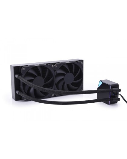 Alphacool T38 Processor Liquid cooling kit 24 cm Black