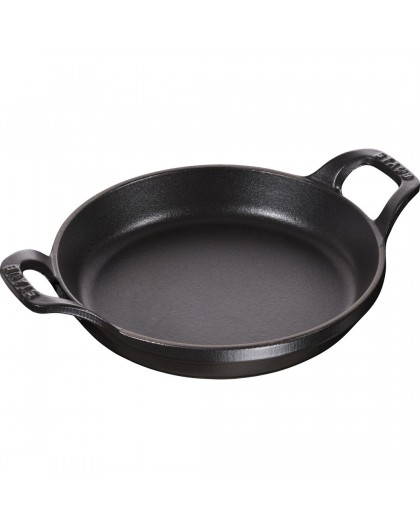Staub Round Baking & Casserole Dish - 400 ml, Black