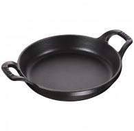 Staub Round Baking & Casserole Dish - 400 ml, Black